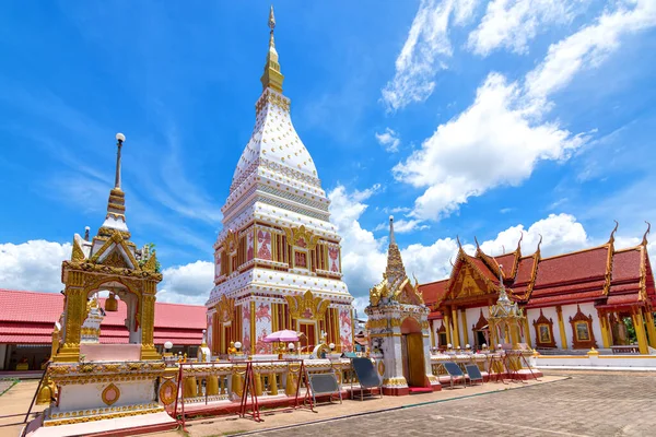 Renu Pagoda Phra Renu Temple Renu Nakhon District Nakhon Phanom — стокове фото