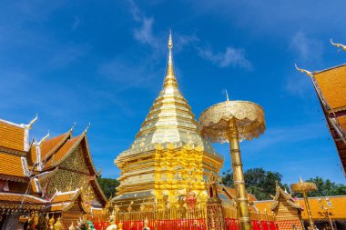 Phra Doi Suthep Tapınağı Tayland, Chiang Mai 'deki Budist tapınağıdır. Chiang Mai 'nin dini bir turistik cazibesi.