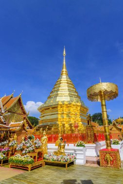 Phra Doi Suthep Tapınağı Tayland, Chiang Mai 'deki Budist tapınağıdır. Chiang Mai 'nin dini bir turistik cazibesi.