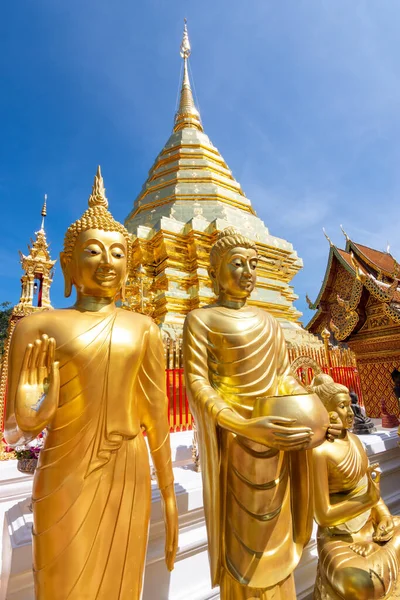 Phra Doi Suthep Temple Buddhist Temple Chiang Mai Thailand Religious — Stock Photo, Image