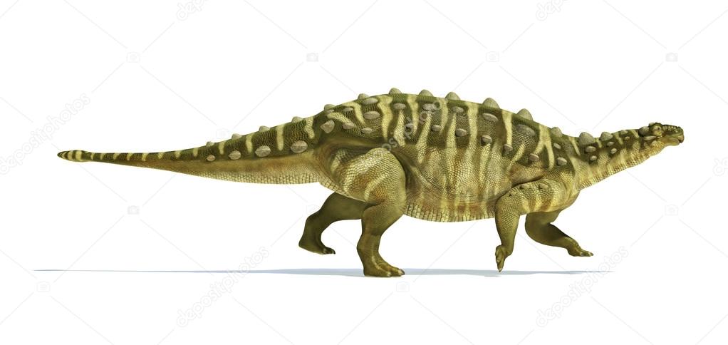 Talarurus dinosaur, photorealistic and scientifically correct representation.