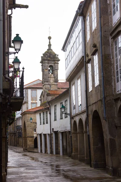 Santiago de Compostela, destino final de los peregrinos — Foto de Stock
