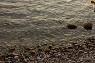 Sant Pol plajı, Sant Feliu de Guixols, Costa Brava, Katalonya, İspanya