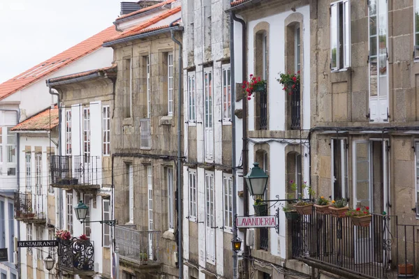 Santiago de Compostela, cel podróży pielgrzymów — Zdjęcie stockowe