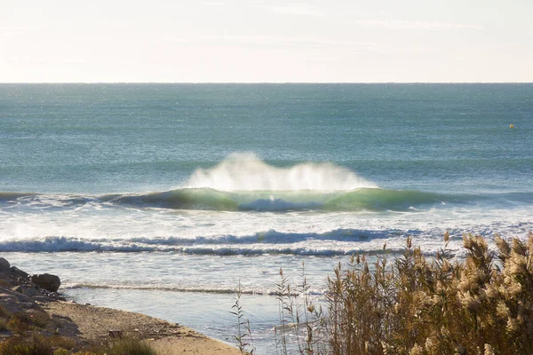 Waves Bad Sea Beach — Stock Photo, Image