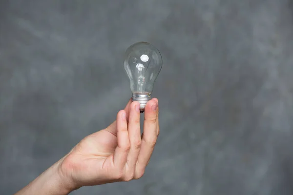 Incandescent bulb with high energy consumption due to its high calorific value. Лицензионные Стоковые Фото