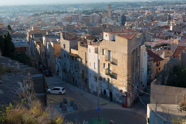 Utsikt Över Den Gamla Staden Tortosa Katalonien Tarragona Spanien — Stockfoto