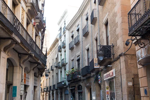 Ulica Centrum Barcelony — Zdjęcie stockowe
