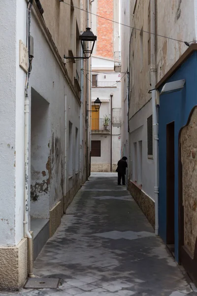 Sant Feliu de Guixols kasabası, Katalonya 'nın kuzeyindeki Costa Brava, İspanya.