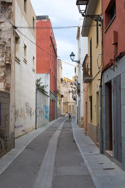 Sant Feliu de Guixols kasabası, Katalonya 'nın kuzeyindeki Costa Brava, İspanya.
