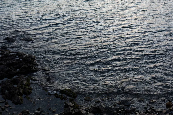 İspanya 'nın Katalonya kentindeki Costa Brava' daki Akdeniz manzarası.