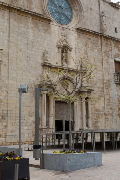 Church Small Village Costa Brava Mediterranean Sea North Catalonia Spain — Stock Photo, Image