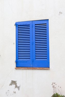 Details of window and door in Costa Brava Catalana, Spain