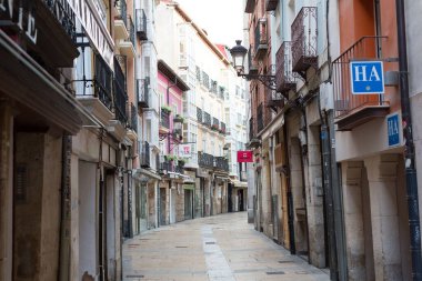 Burgos sokakları, Castilla Leon, İspanya