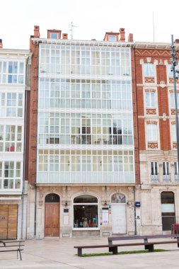 Burgos sokakları, Castilla Leon, İspanya