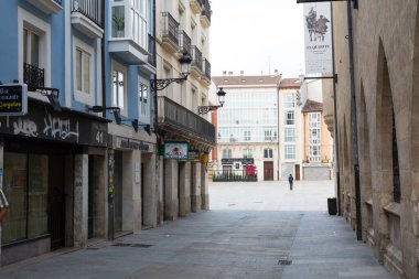 Burgos sokakları, Castilla Leon, İspanya