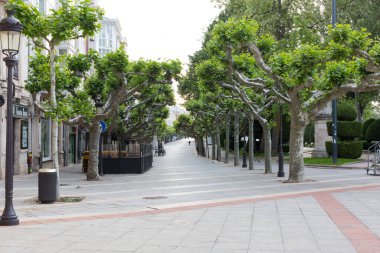 Burgos sokakları, Castilla Leon, İspanya