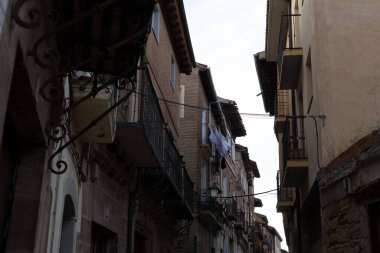 Navarrete kasabası, Rioja, İspanya Camino de Santiago 'yu yapan hacıların geçtiği kasaba.