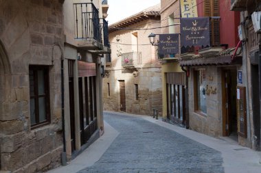 Navarrete kasabası, Rioja, İspanya Camino de Santiago 'yu yapan hacıların geçtiği kasaba.