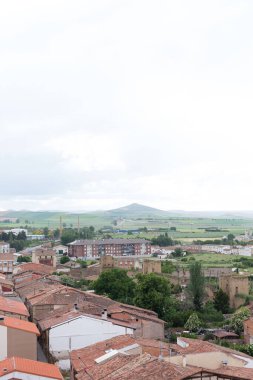 İspanya, Santo Domingo de la Calzada şehri manzarası