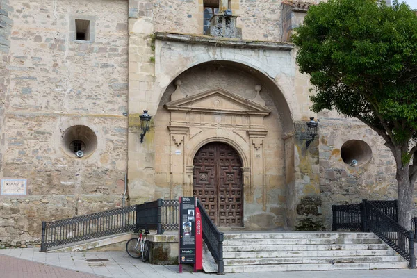 Stedelijke Details Van Belorado Een Kleine Stad Een Doorgang Voor — Stockfoto