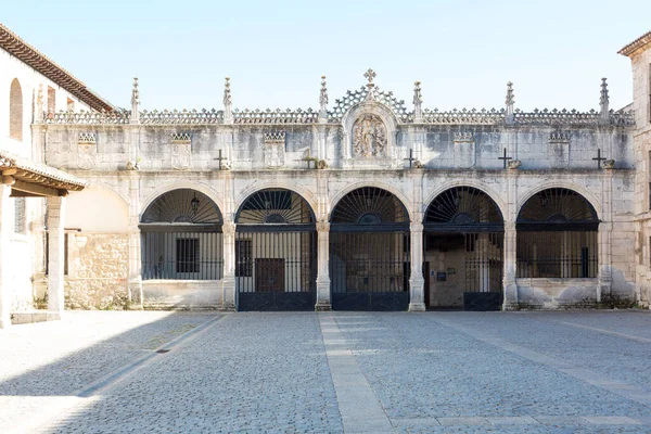 Las Huelgas Burgos Ισπανία Μια Ομάδα Μεσαιωνικών Κτιρίων — Φωτογραφία Αρχείου