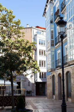 Burgos, İspanya sokaklarının ayrıntıları