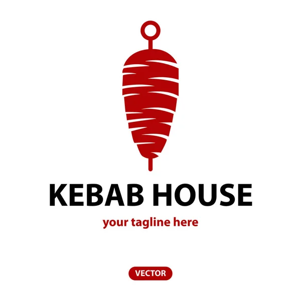 Логотип Донера Кебаба — стоковый вектор
