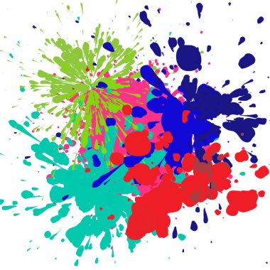 Zarif rengarenk, suluboya arka plan. Vektör.