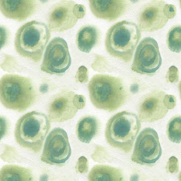 Watercolor Seamless Tie Dye Pattern Sage Green Color Fabric Texture — 图库照片