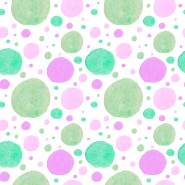 Soyut suluboya hippi izole edilmiş arka planda kusursuz desen. 70 'li yaşlarda, desenli, lekeli ve el boyası şekilli. Tekstil, kumaş, ambalaj kağıdı, ambalaj, yapıştırma kitabı tasarımları.