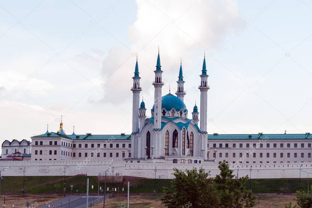 The main mosque in Kazan. Kazan Kremlin.