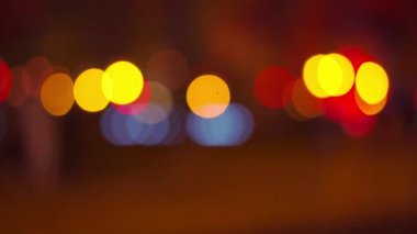 Çoklu renk bulanık arkaplan ışığı bokeh