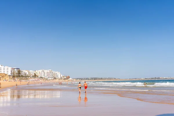 Armacao Pera Algarve Portugal Prachtig Uitzicht Atlantische Oceaan Dag Tijd — Stockfoto