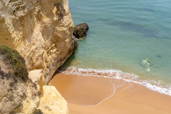 Vista Para Oceano Atlântico Com Penhasco Vista Costa Atlântica Portugal — Fotografia de Stock