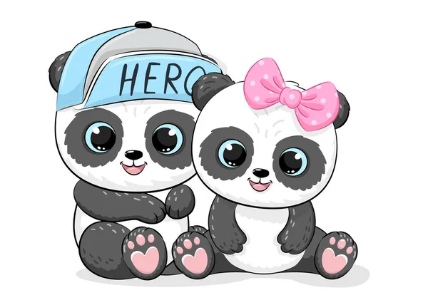Menina Panda Bonito Ilustração Vetorial Desenho Animado imagem vetorial de  Arina_Gladysheva© 523156296