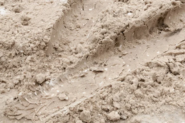 Gevşek, kirli kar dokusu. Yüksek kalite fotoğraf