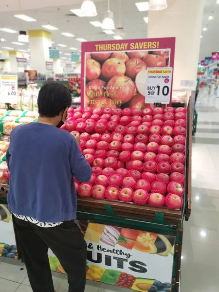 Perak Malezya Kasım 2021 Aeon Sri Manjung Süpermarketinin Rafında Satılığa — Stok fotoğraf