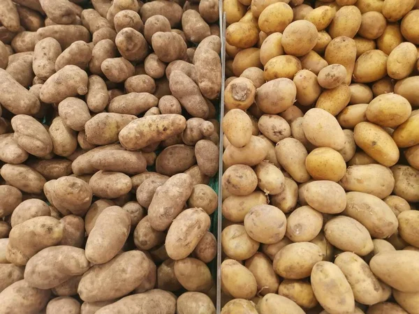 Stapel Verse Overzeese Aardappelen — Stockfoto