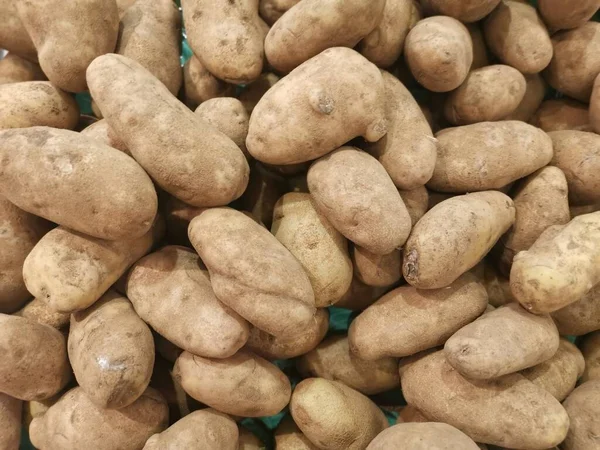 Stapel Verse Overzeese Aardappelen — Stockfoto