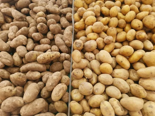 Stapel Verse Overzeese Aardappelen — Stockfoto