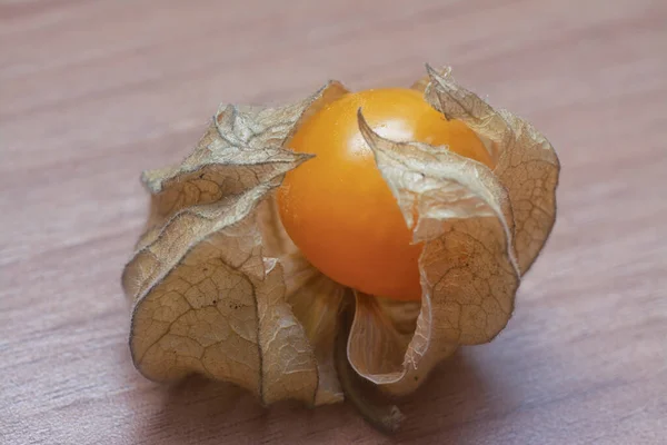 Tiro Cerca Fruta Del Grosellero Capa Rasgada —  Fotos de Stock