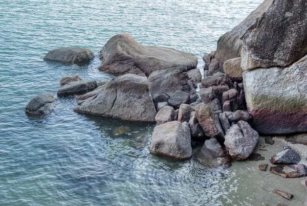 Scene Granite Boulders Beach — Stockfoto