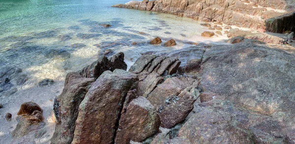 Scene Granite Boulders Beach — Stok fotoğraf