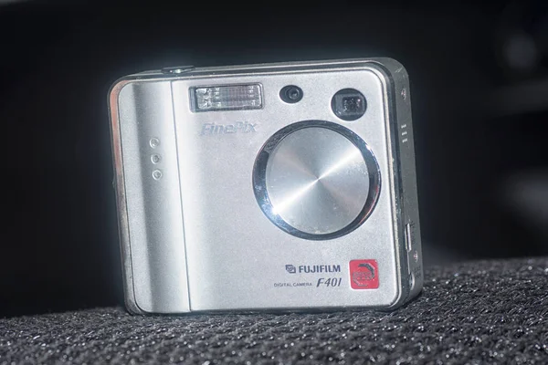 Perak Malesia Marzo 2022 Una Fotocamera Fuji Finepix F401 Obsoleta — Foto Stock
