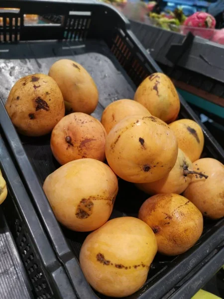 Montón Mangos Manzana Maduros — Foto de Stock