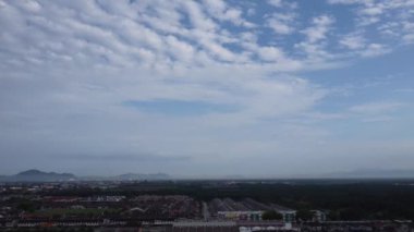 Petrol palmiyesi yetiştiriciliğiyle çevrili bir şehir..