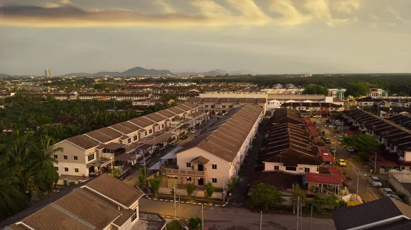 Akşamüstü yerleşim bölgesinde hava durumu..