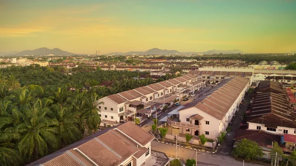 Akşamüstü yerleşim bölgesinde hava durumu..