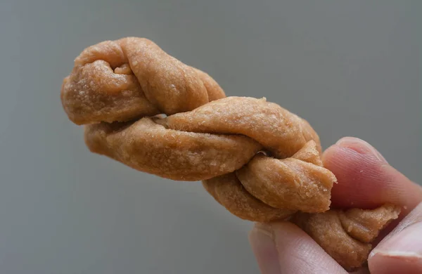 Kgkoh传统Hock Chiew Twist饼干 — 图库照片